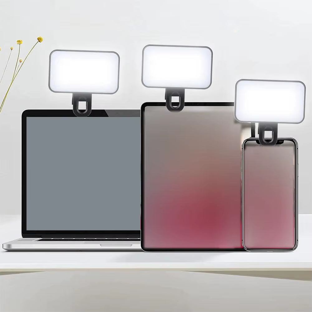 Portable LED Selfie Light - Clip-On