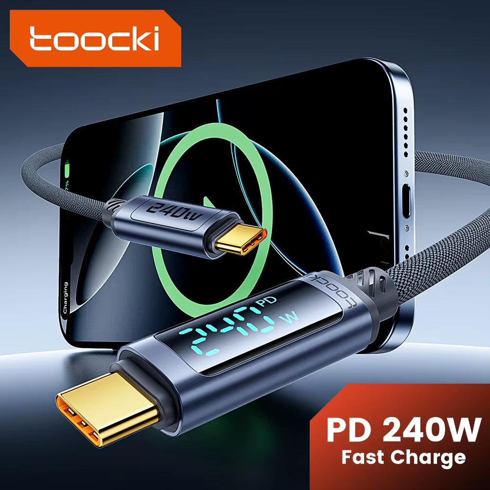 Fast Charge C-Cable - 240W / Digital Display