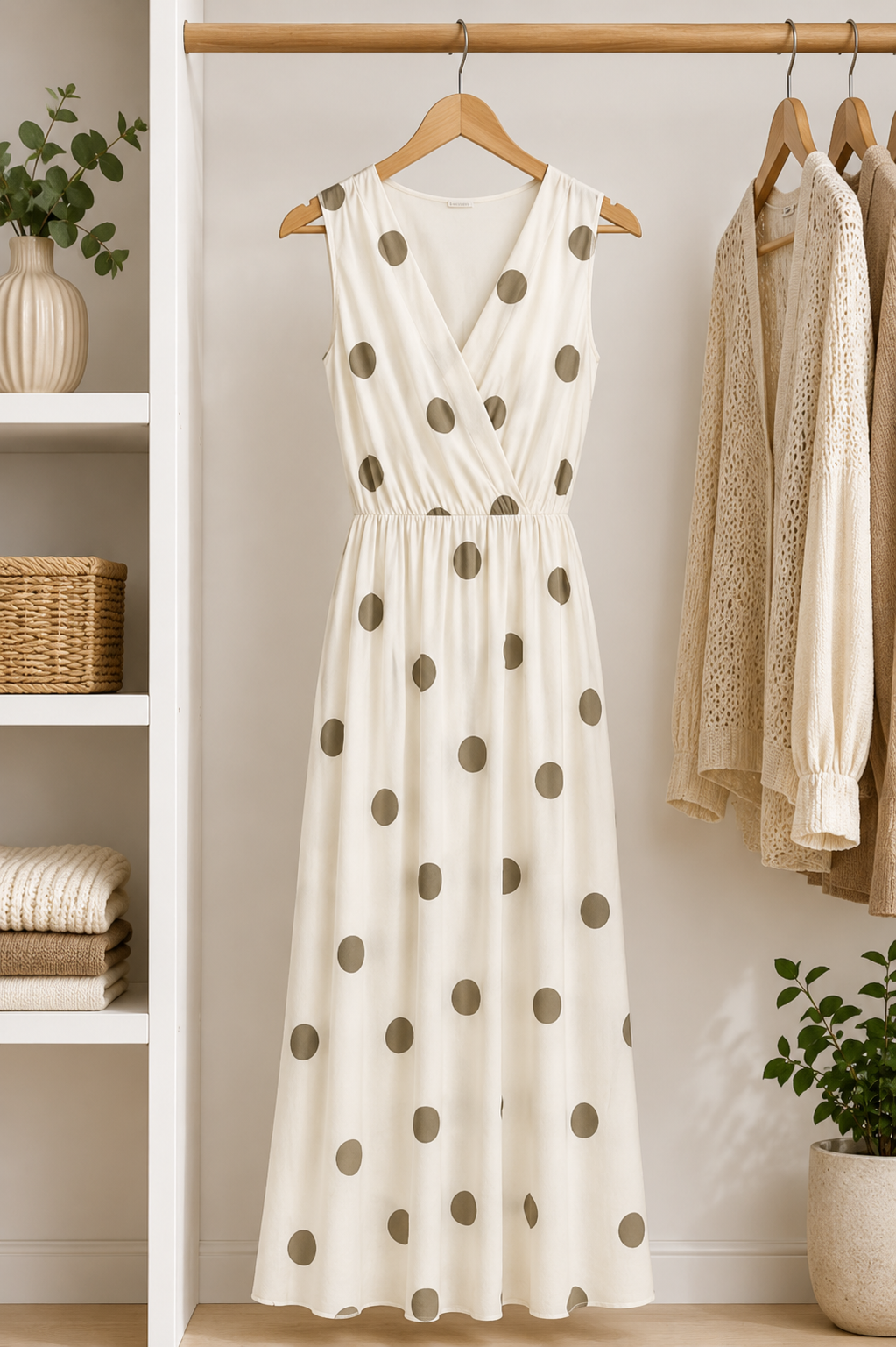 Klänning Linetta beige