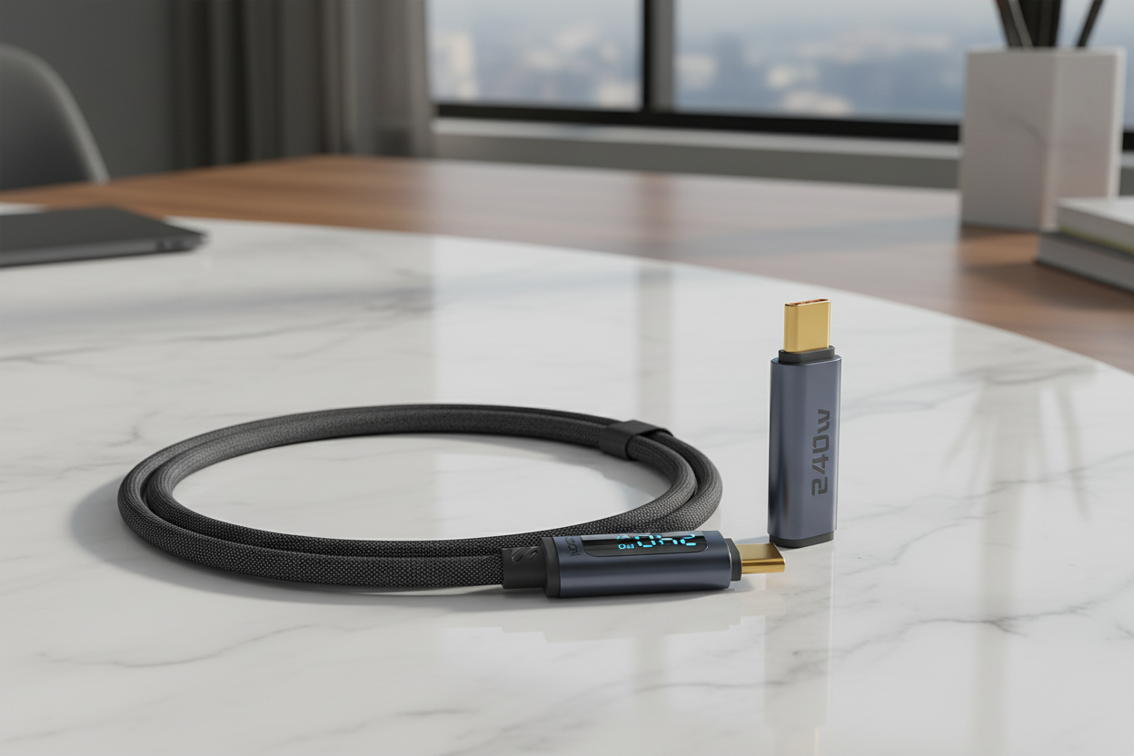Fast Charge C-Cable - 240W / Digital Display