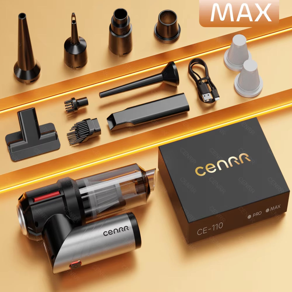 998000PA Car Vacuum Cleaner Strong Suction Powerful Handheld Wireless Vacuum Cleaner Mini Blower for Home Appliance