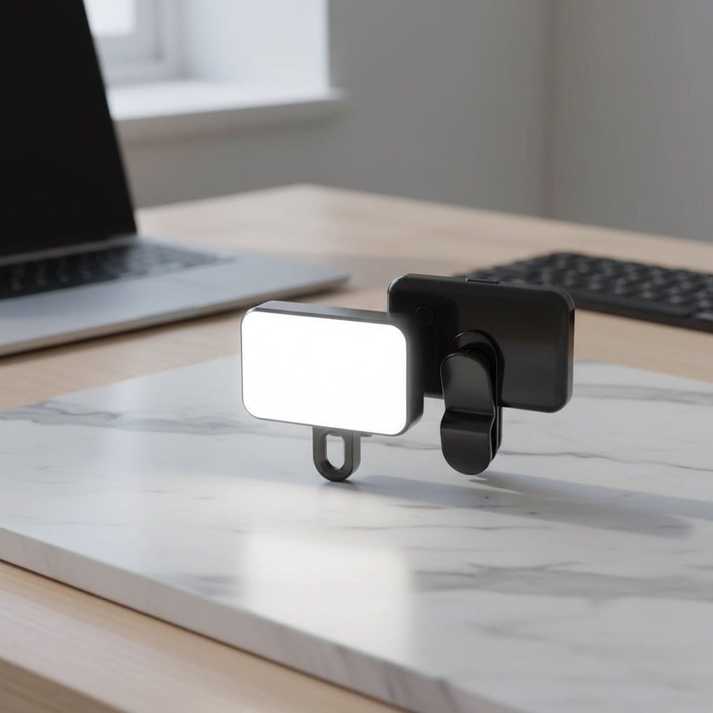 Portable LED Selfie Light - Clip-On