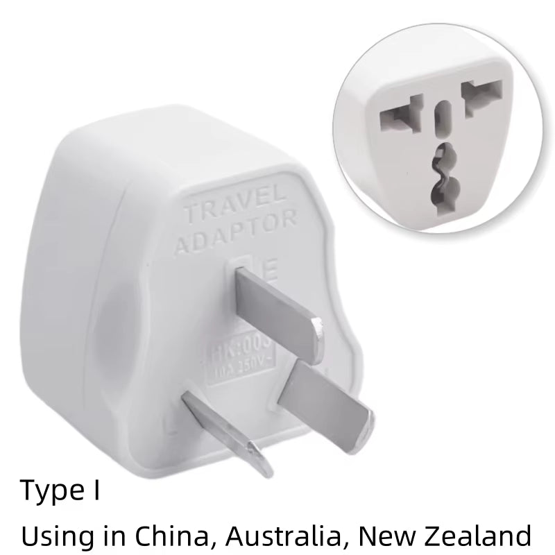 Universal Travel Plug Adapter (EU/US/UK/AU)