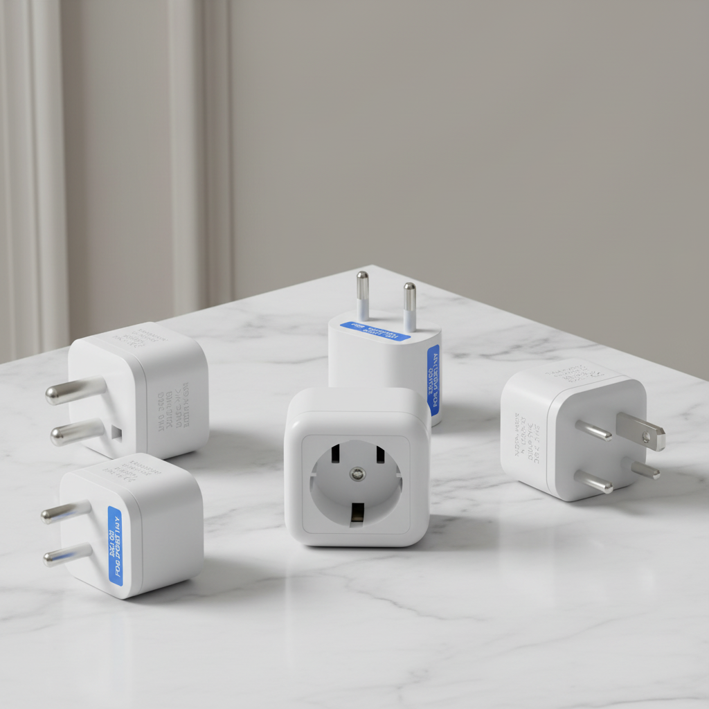 Universal Travel Plug Adapter (EU/US/UK/AU)