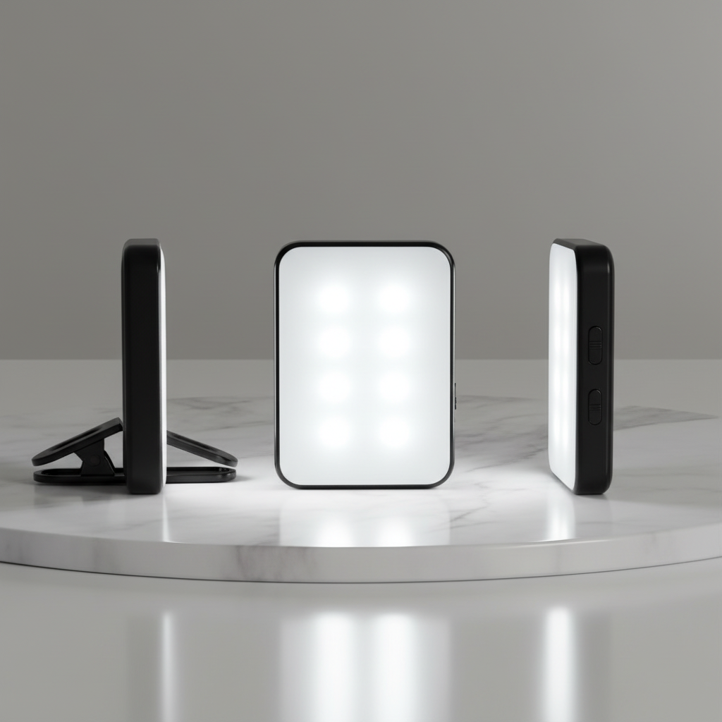 Portable LED Selfie Light - Clip-On