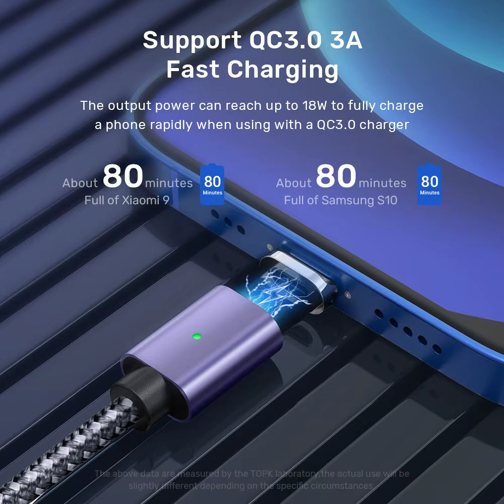 Magnetic Charging Cable Tip - 1M-2M / Fast Charge