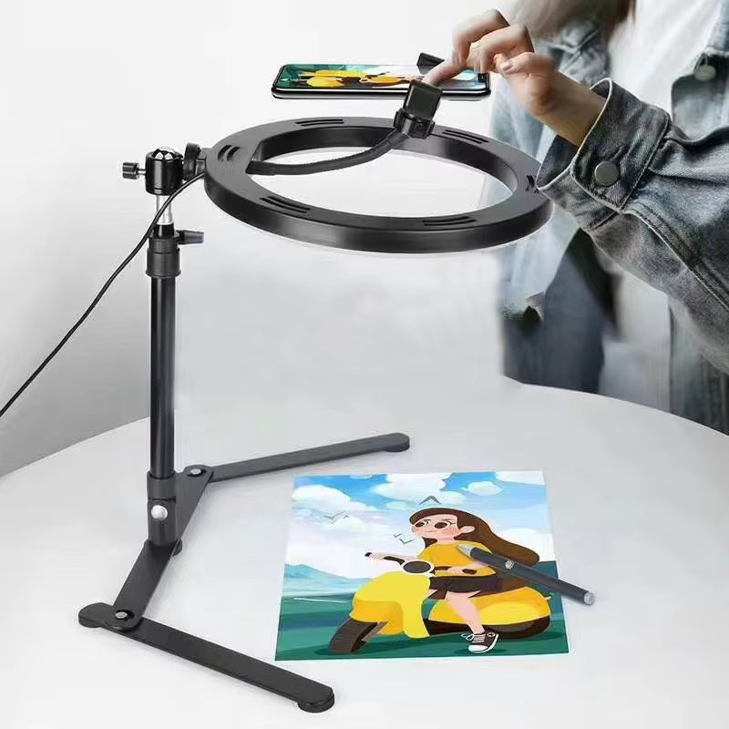 Ring LED Light with Tripod Stand