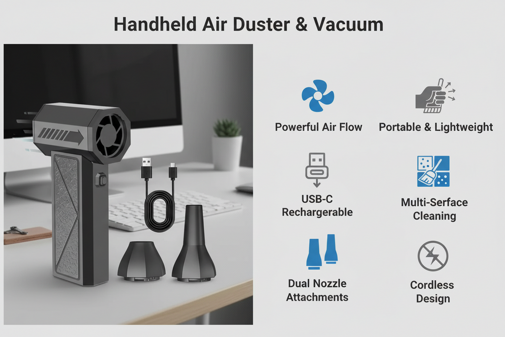 Powerful Air Blower - Portable / 4 Speed