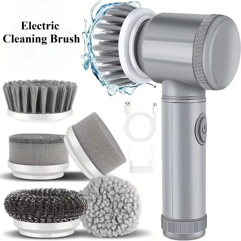 5 in 1 Cordless Spin Scrubber - Brush Heads