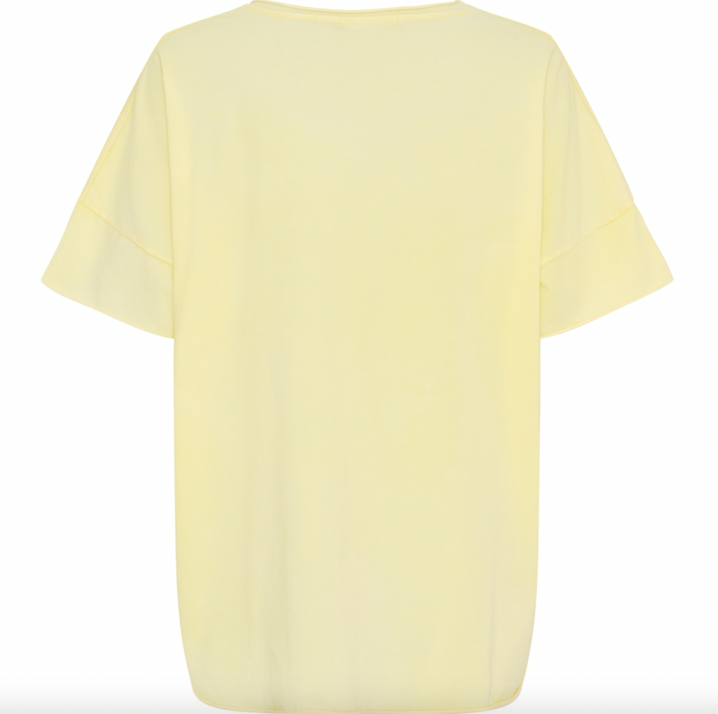 T-shirt gul Oversize