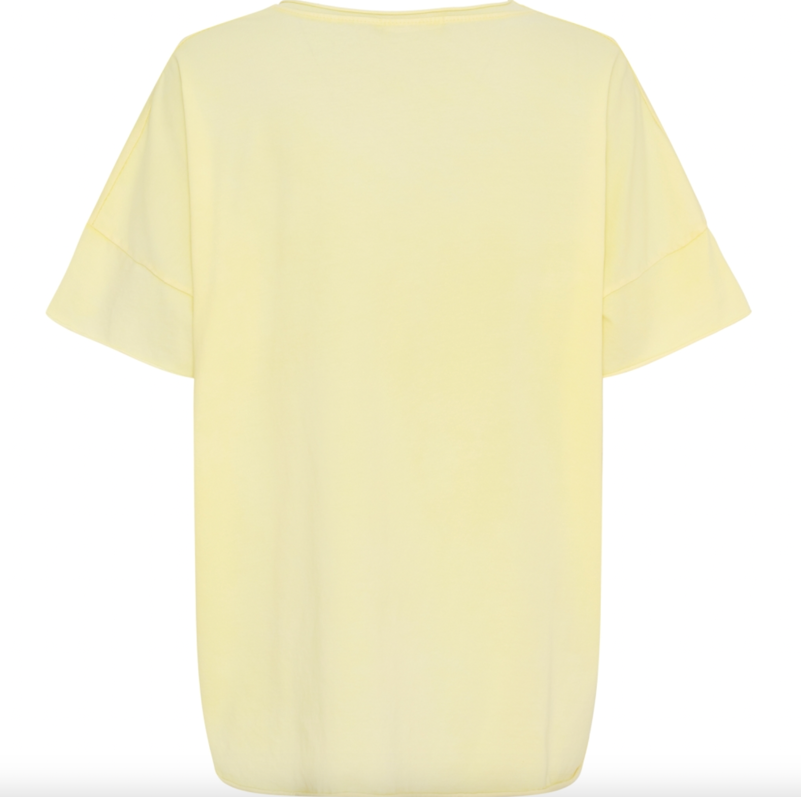 T-shirt gul Oversize