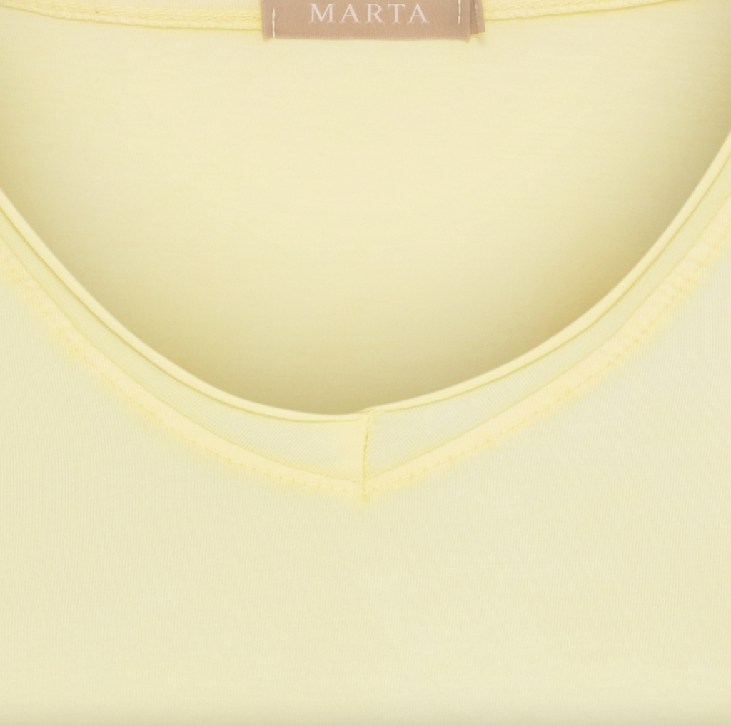 T-shirt gul Oversize