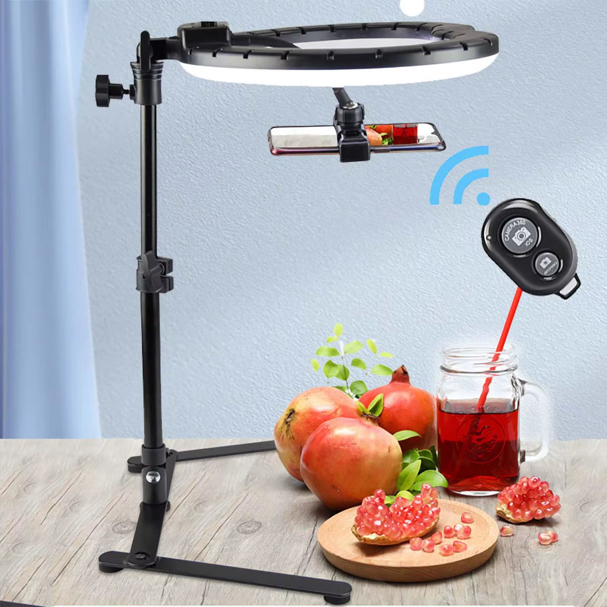 Ring LED Light with Tripod Stand