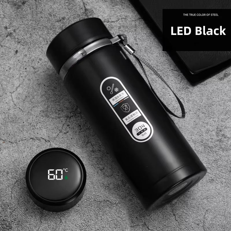 LED Insulated Flask - Temp Display