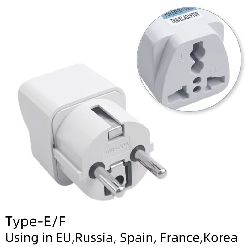 Universal Travel Plug Adapter (EU/US/UK/AU)