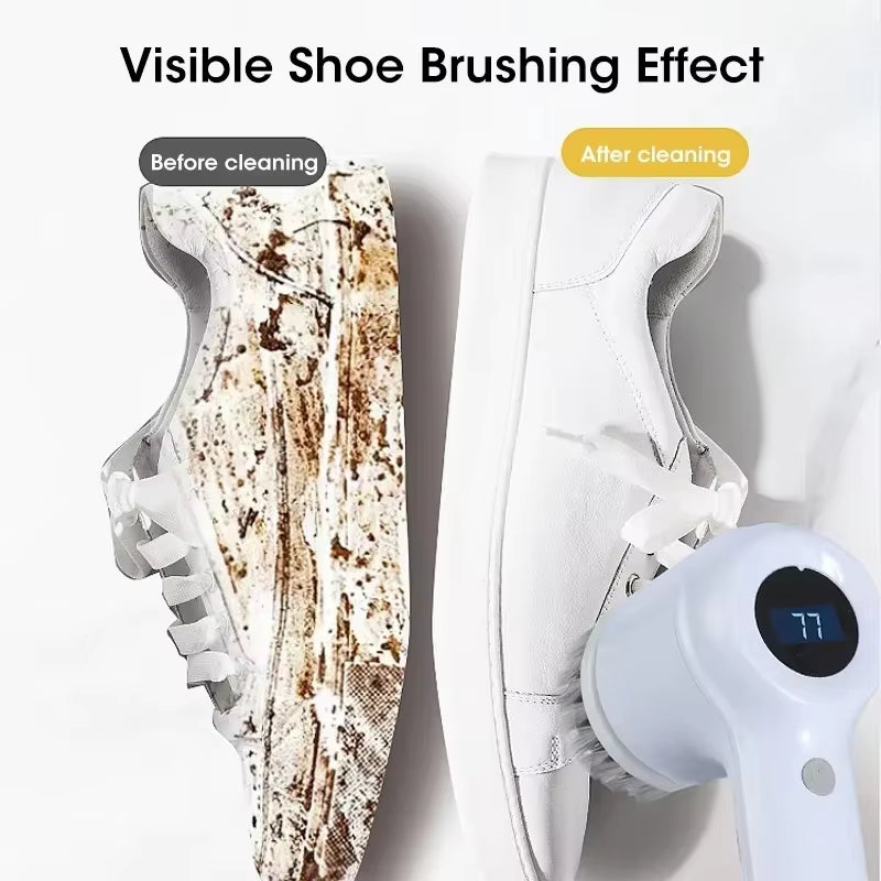 5 in 1 Cordless Spin Scrubber - Brush Heads