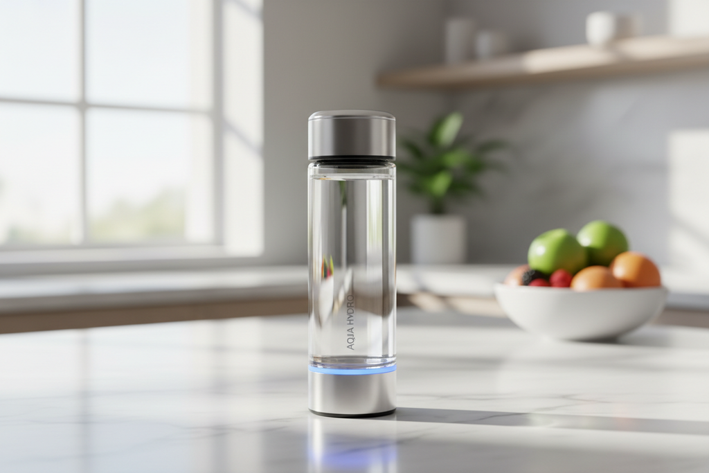 Hydrogen Water Bottle - 420ml Alkaline Water Generator
