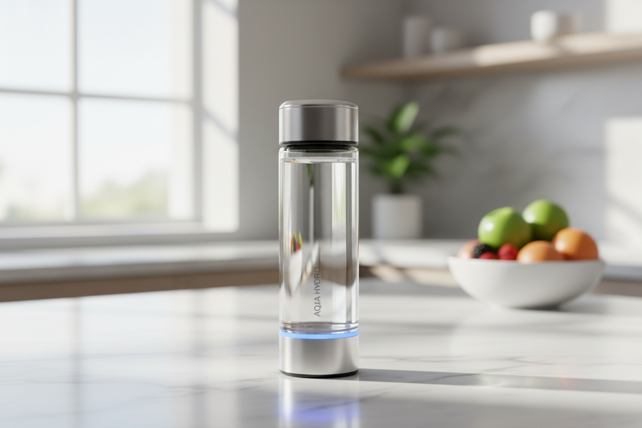 Hydrogen Water Bottle - 420ml Alkaline Water Generator