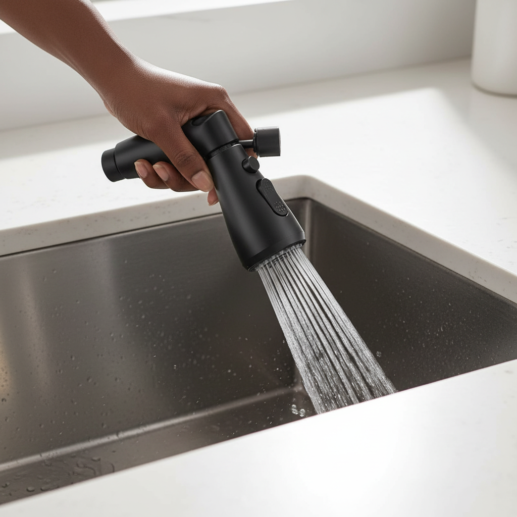 360° Swivel Faucet Extender - 3-Mode Spray