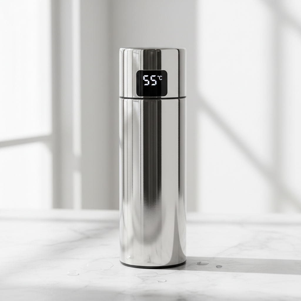 LED Insulated Flask - Temp Display