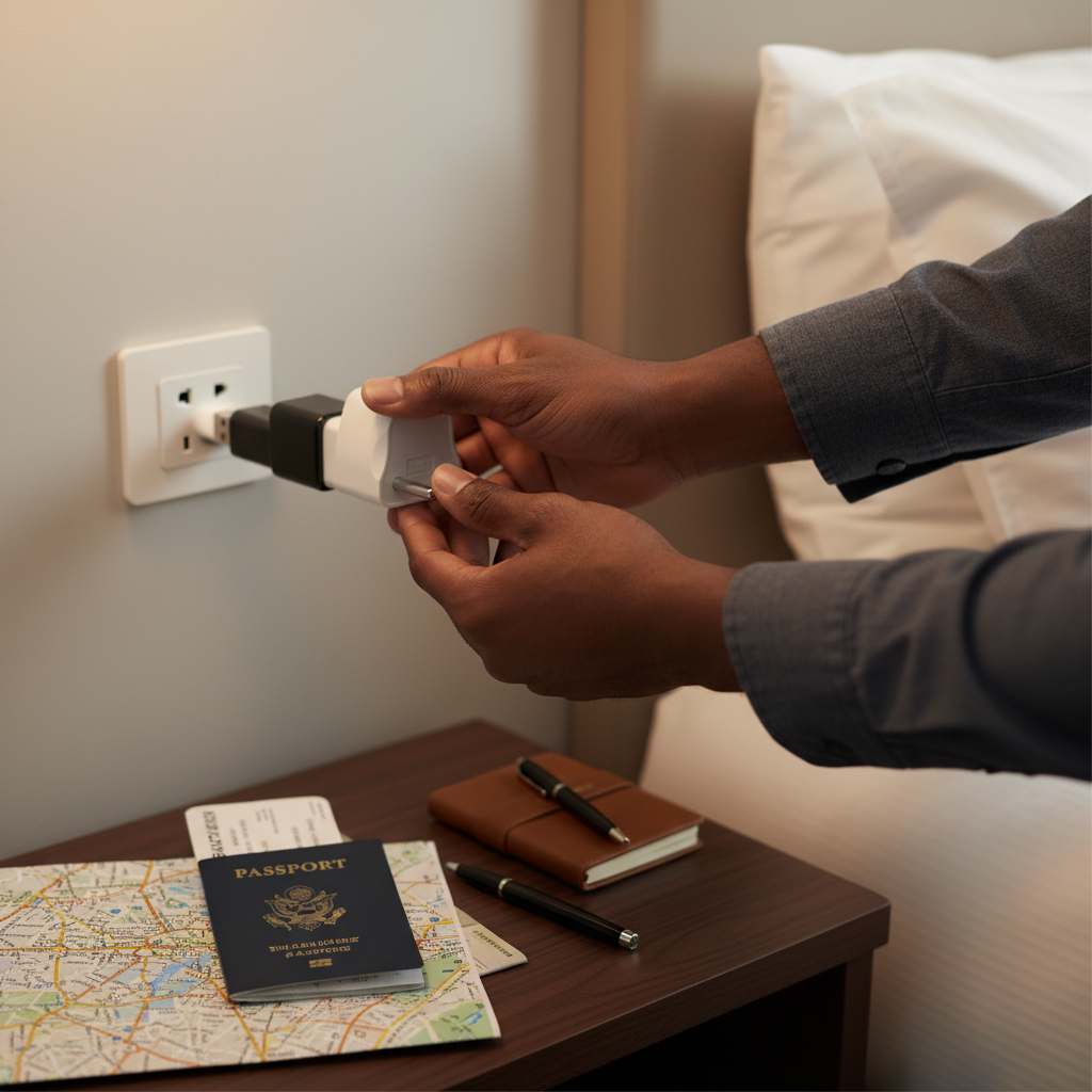 Universal Travel Plug Adapter (EU/US/UK/AU)