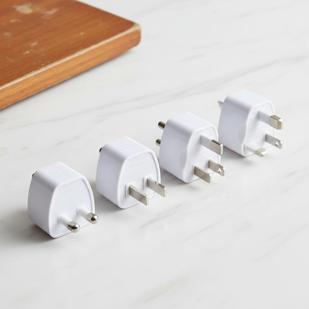 Universal Travel Plug Adapter (EU/US/UK/AU)