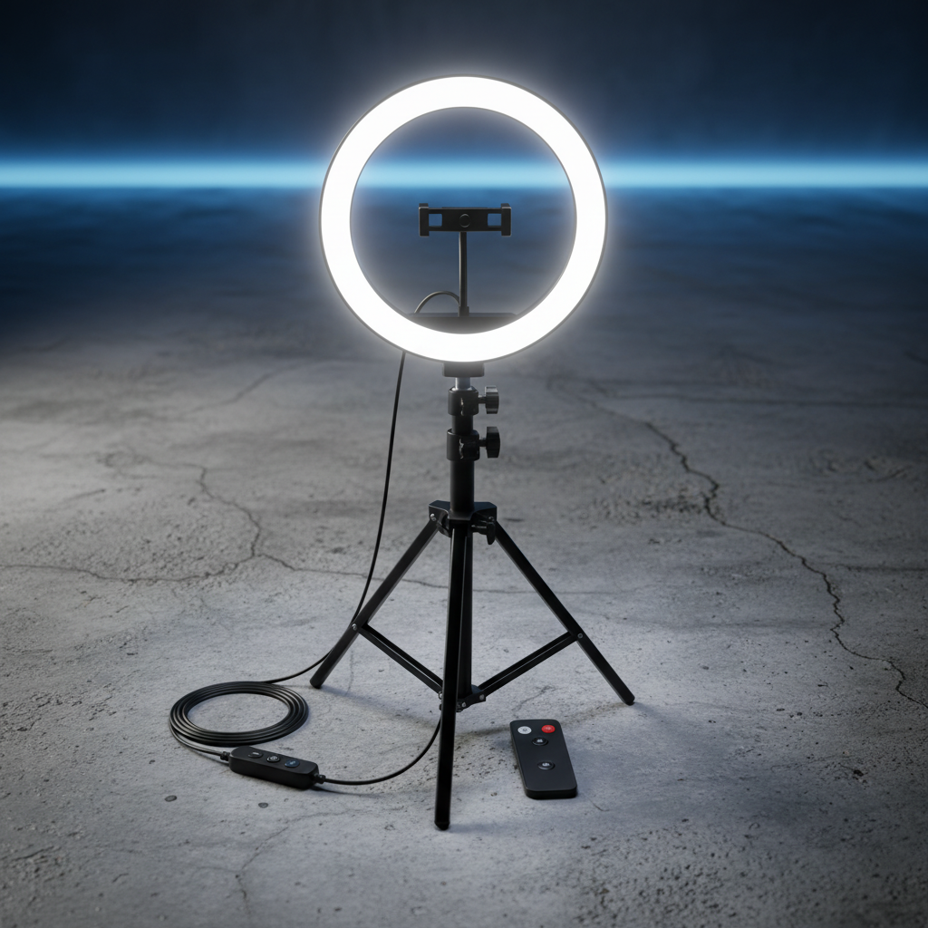 Ring LED Light with Tripod Stand