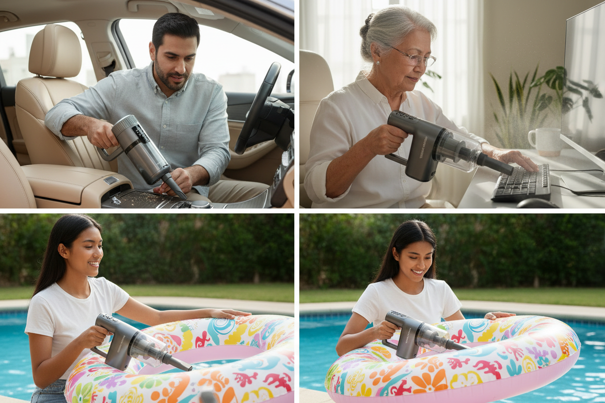 3-in-1 Portable Vacuum & Blower